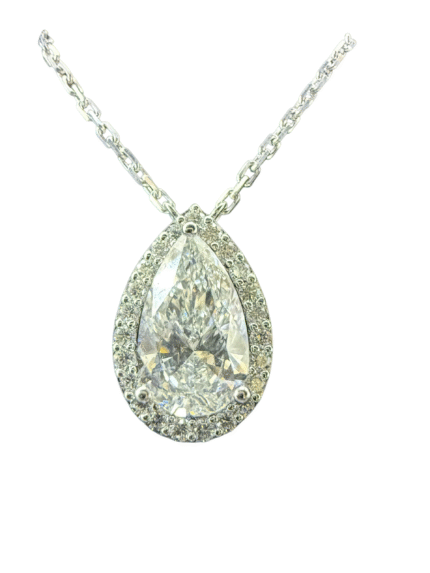 Lab diamond Necklace